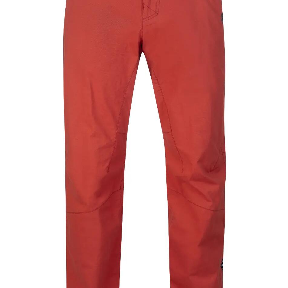 Men's ultralight cotton climbing pants RAFIKI red