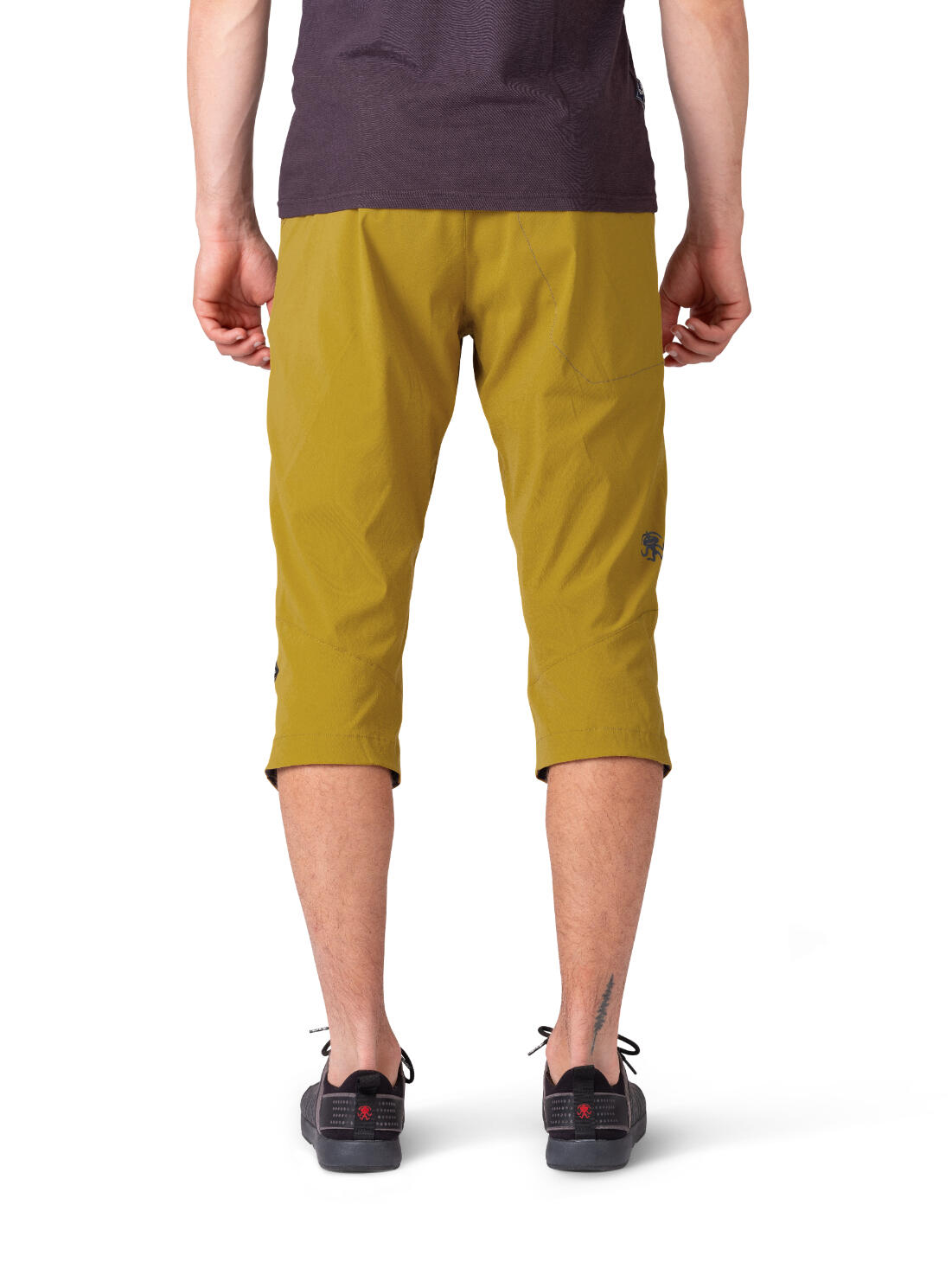 Herren superleichte Multisport 3/4 Hose RAFIKI gelb 7/7