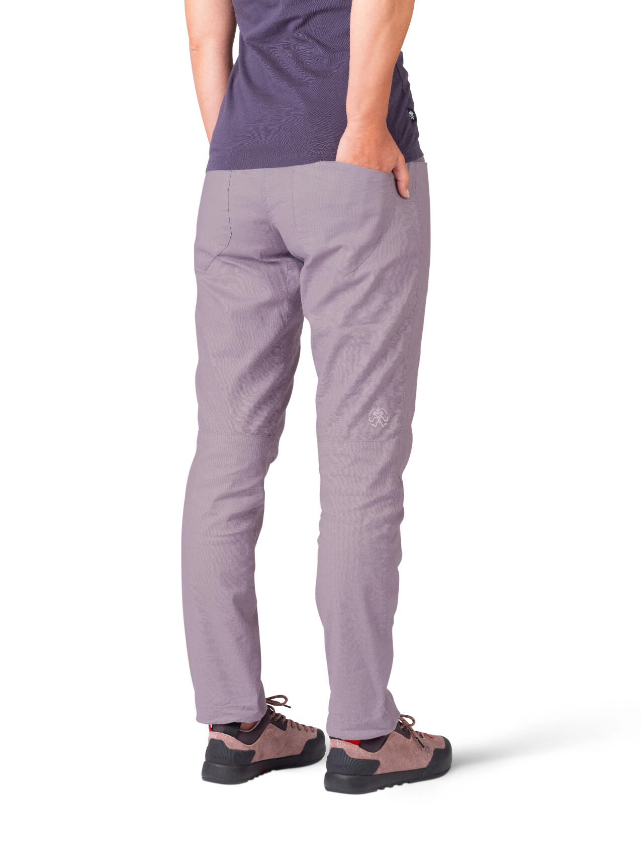 Pantalon en lin pour femme, idéal pour l'escalade et tous les jours RAFIKI rose 4/7