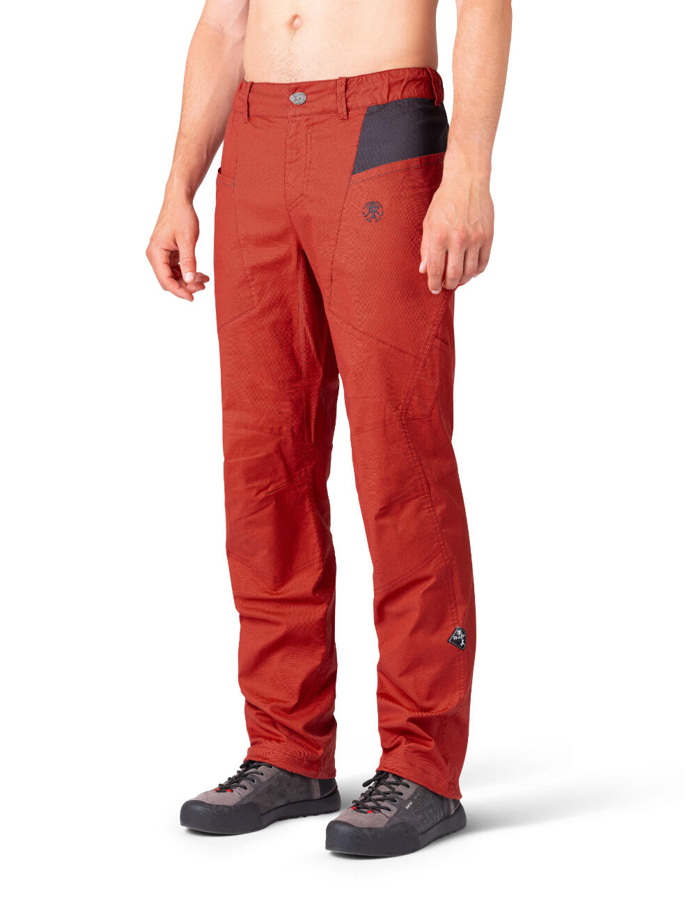 Herren Funktions-Stretch-Kletterhose RAFIKI rot 4/7