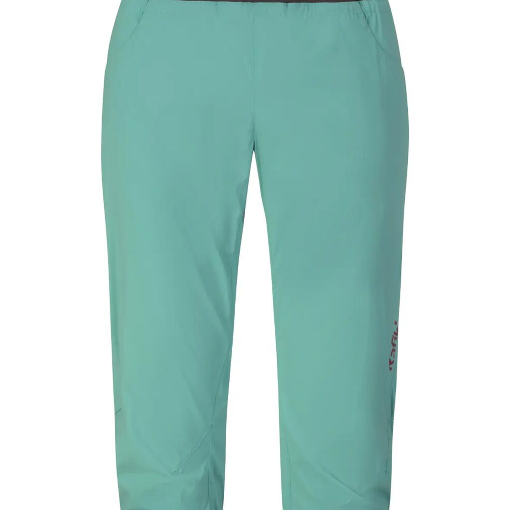 Women's super lightweight multisport capri pants RAFIKI green