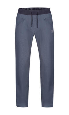 Linnen herenbroek voor zomerklimmen en dagelijks gebruik rafiki blauw