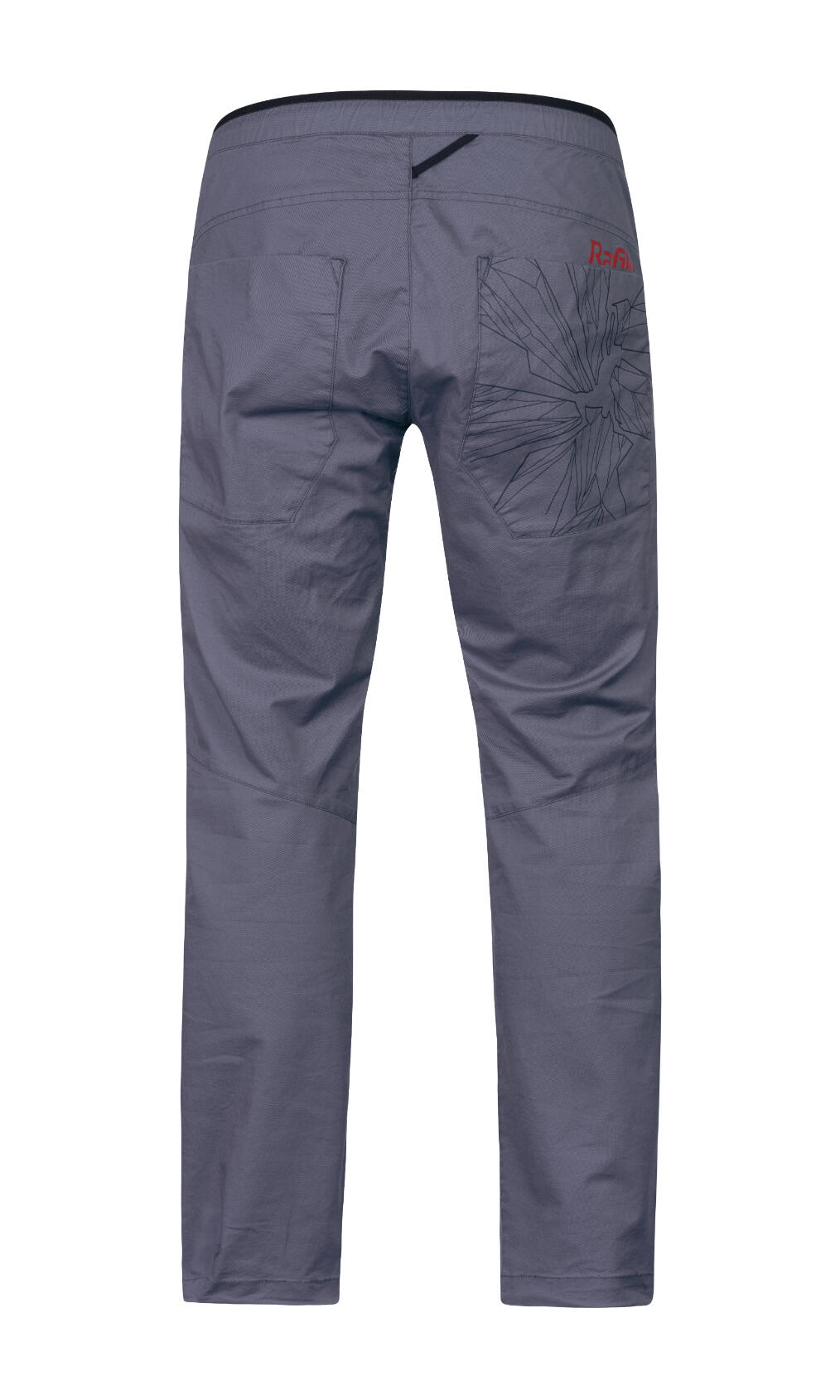 Herren-Baumwoll-Kletterhose RAFIKI mit bewährtem Schnitt dunkelblau 2/7
