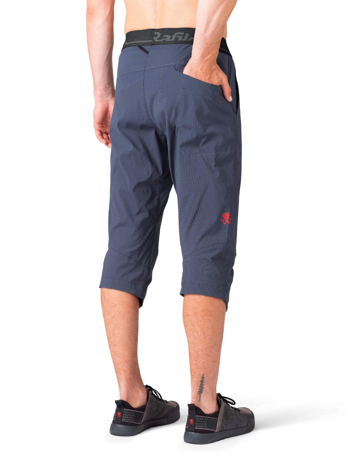 Herren superleichte Multisport 3/4 Hose RAFIKI dunkelblau 4/7