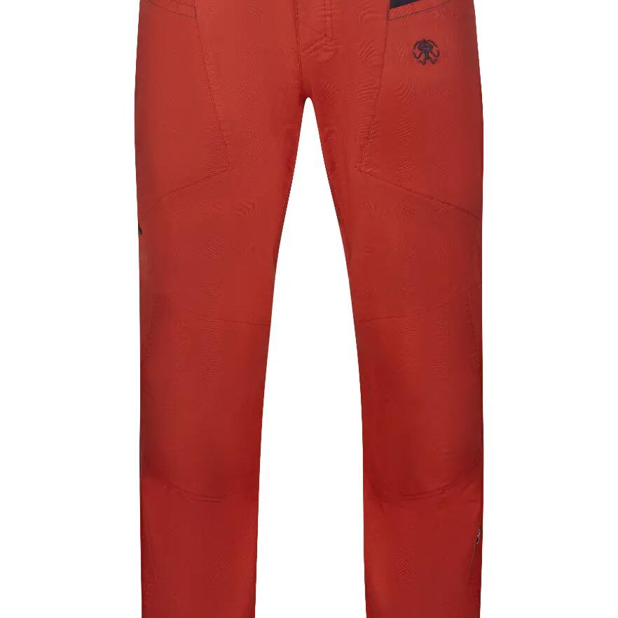 Men's functional stretch climbing trousers RAFIKI red