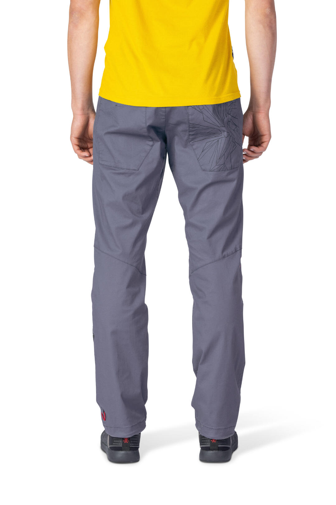 Herren-Baumwoll-Kletterhose RAFIKI mit bewährtem Schnitt dunkelblau 5/7