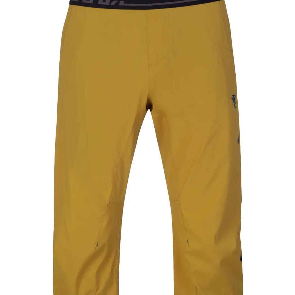Men's super lightweight multisport 3/4 Pants RAFIKI yellow