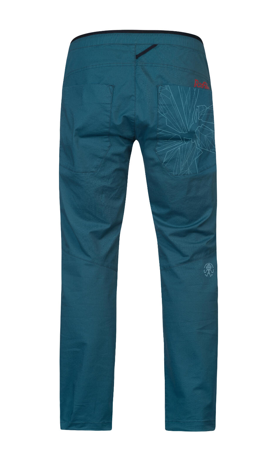 Herren-Baumwoll-Kletterhose RAFIKI mit bewährtem Schnitt blau 2/4