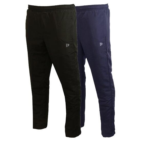 Lot de 2 pantalons de survêtement pour homme avec fermeture éclair (Marc)