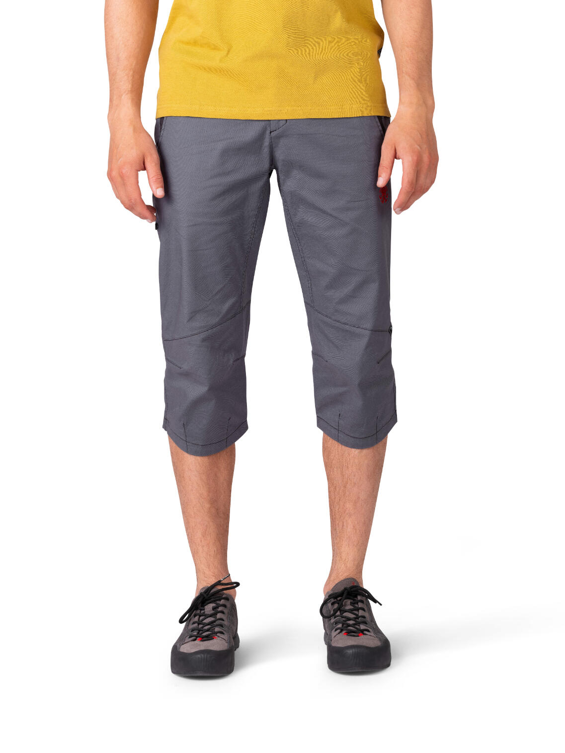 Pantalon d'escalade 3/4 pour homme avec fermeture velcro RAFIKI bleu foncé 5/7