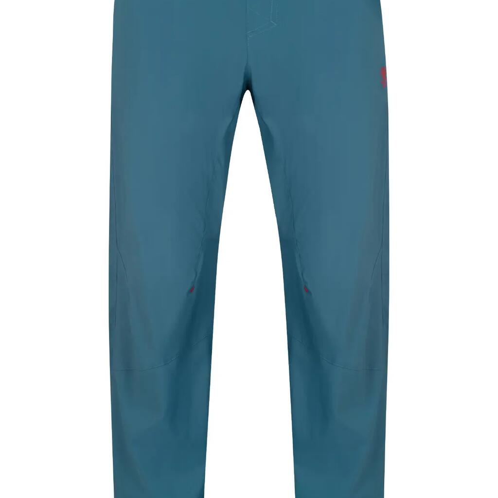 Men's sports trousers RAFIKI dark blue with elastic-waist and ergonomic knees