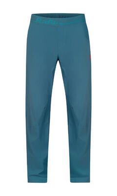 Heren sportbroek rafiki donkerblauw met elastische taille en ergonomische knieën