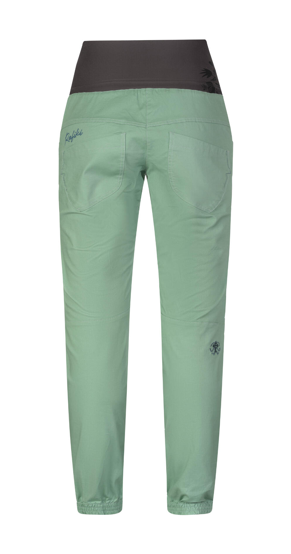 Atmungsaktive Damen-Kletterhose mit verstellbarem Bund RAFIKI grün 2/7