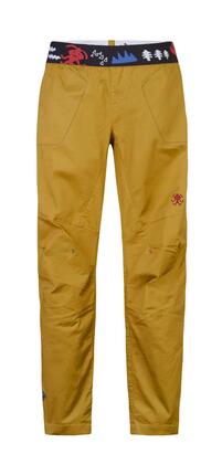Pantalon d'extérieur léger en coton pour enfants RAFIKI jaune