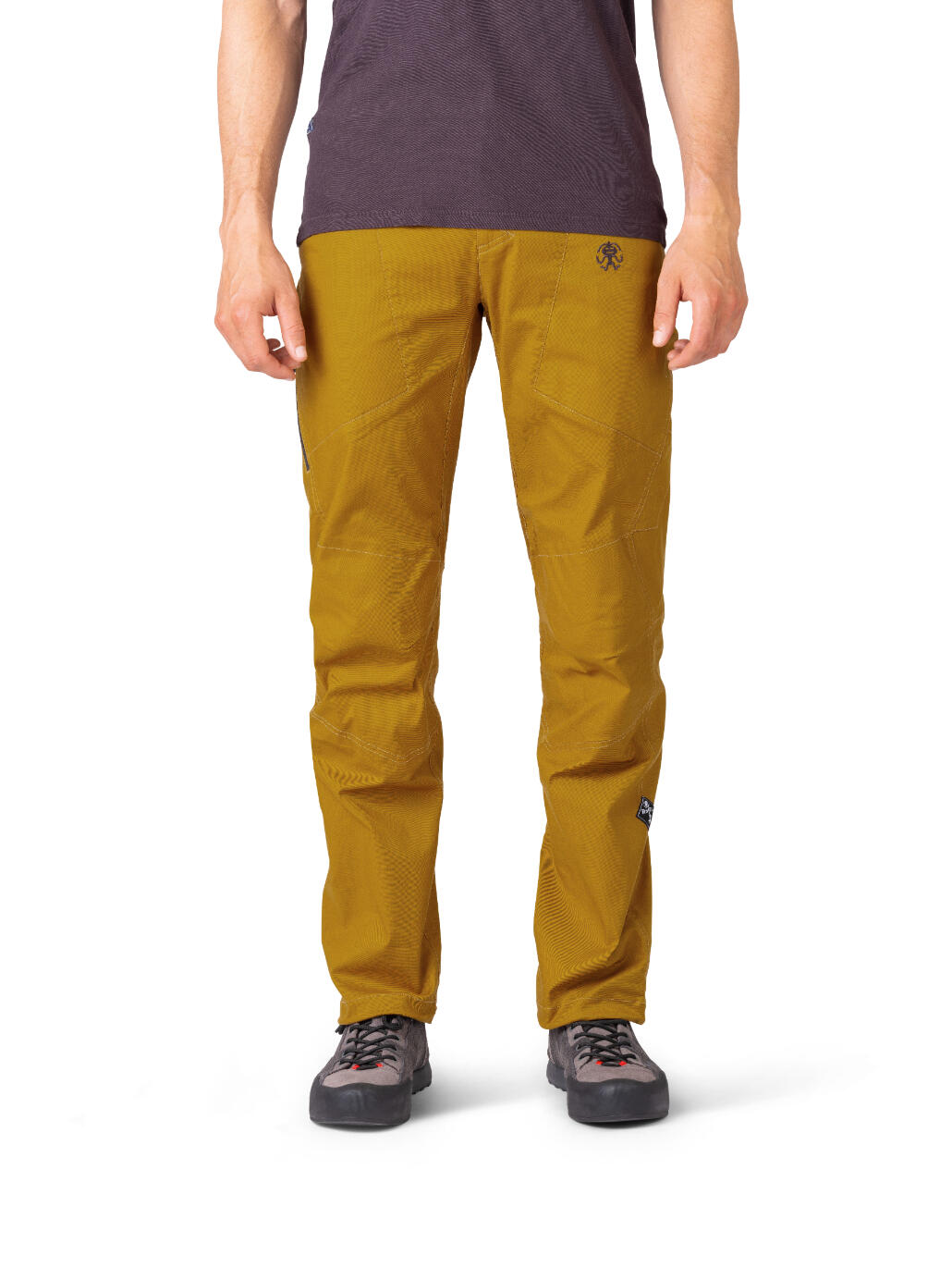 Herren Funktions-Stretch-Kletterhose RAFIKI gelb 5/7