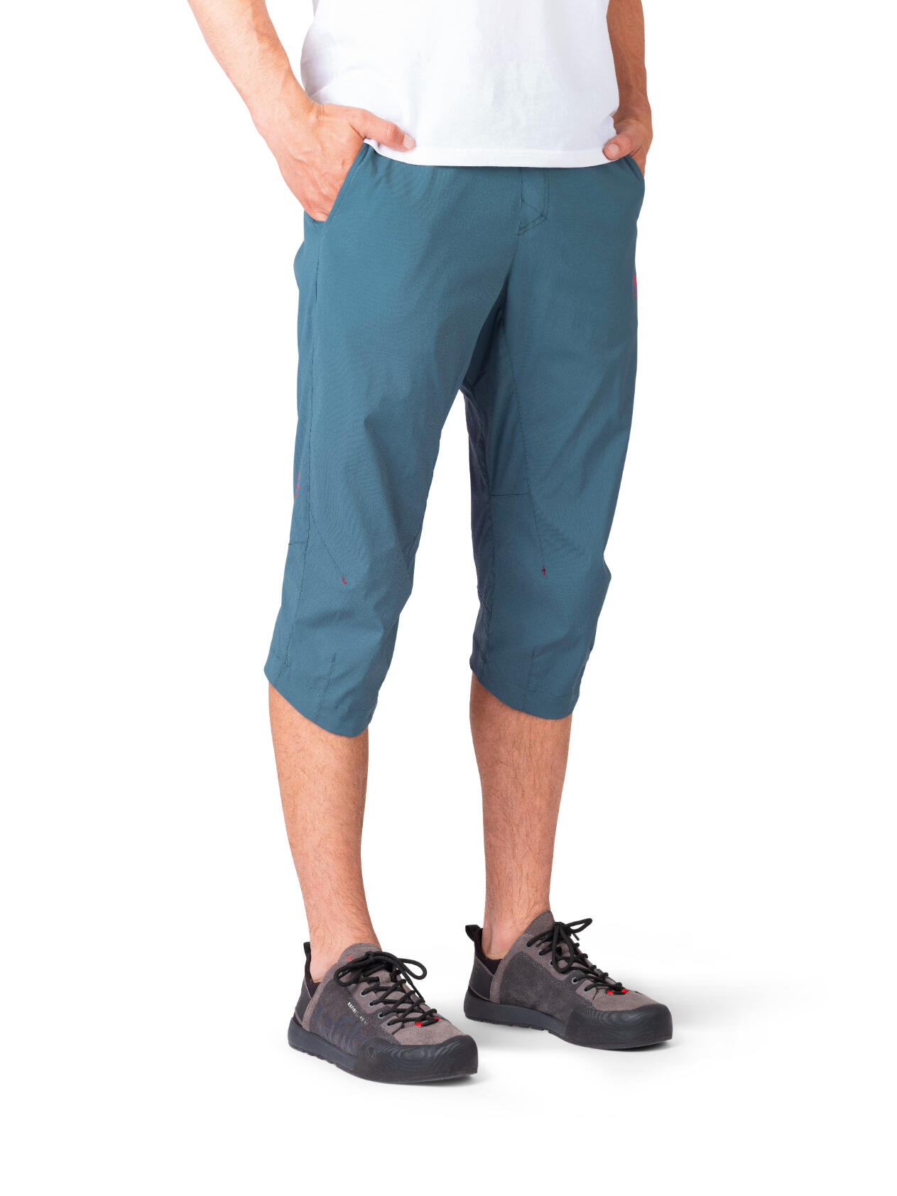 Pantalon 3/4 multisport super léger pour hommes RAFIKI bleu foncé 3/7