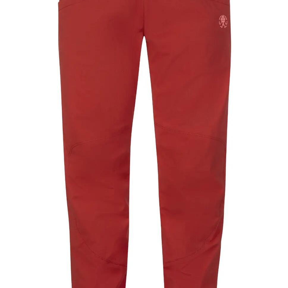 Women's lightweight cotton climbing pants RAFIKI red