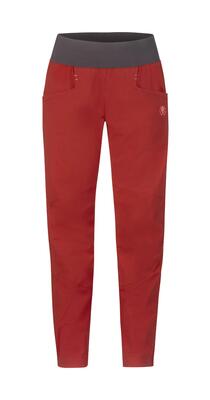 Pantaloni da arrampicata da donna in cotone leggero RAFIKI rosso