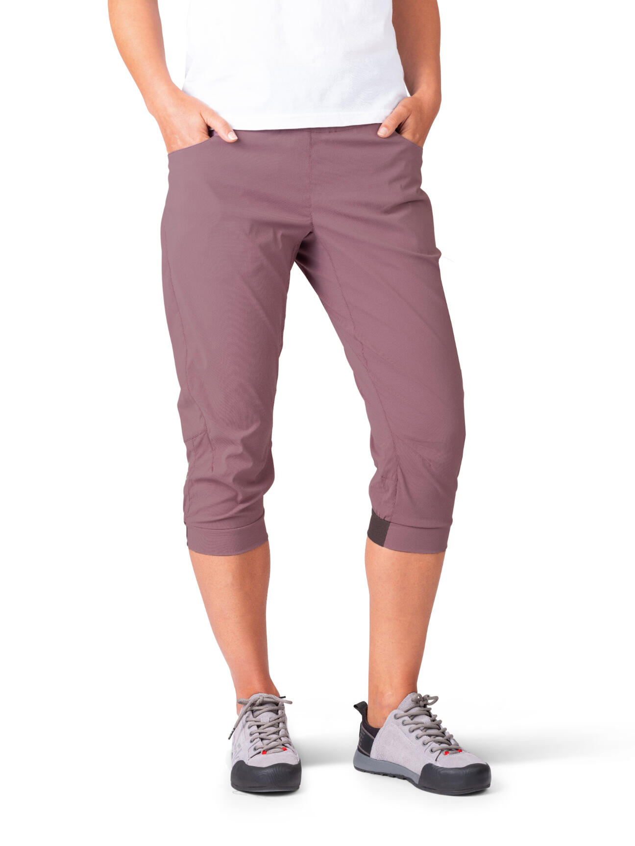 Pantalon capri multisport super léger pour femmes RAFIKI purple 3/7