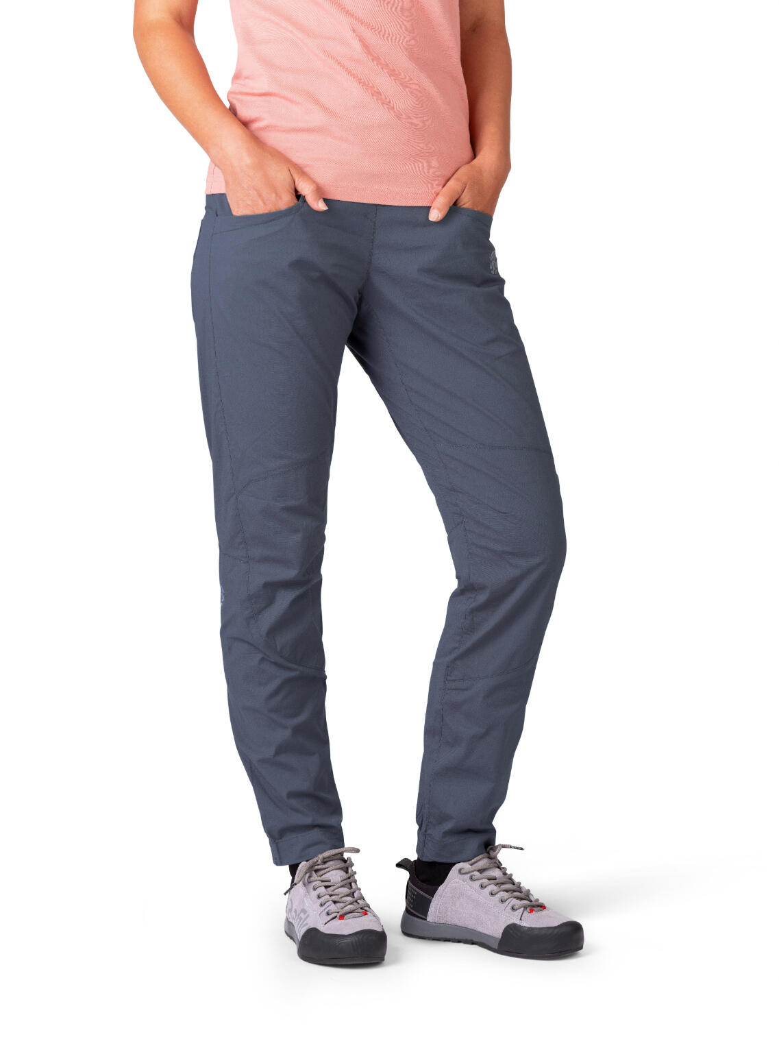 Damen Kletterhose aus leichter Baumwolle RAFIKI dunkelblau 3/6