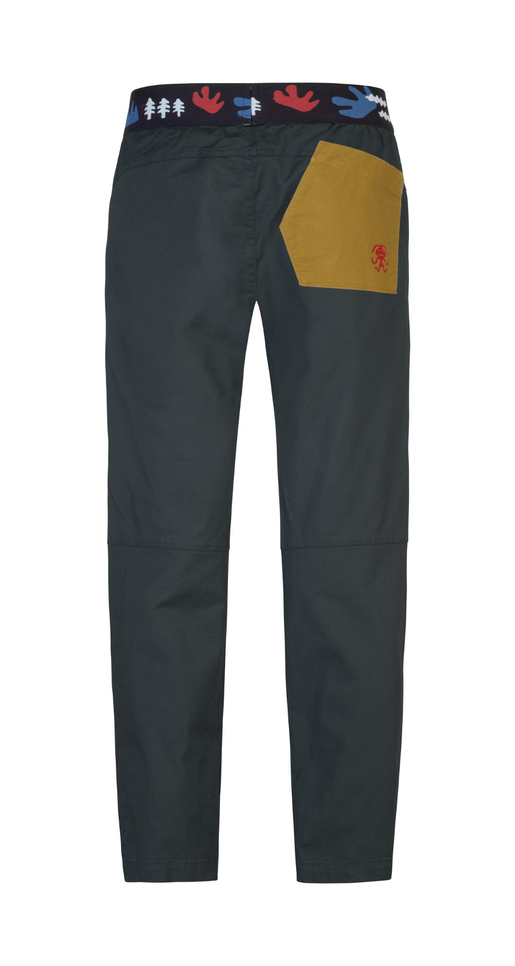 Pantalones de algodón ligeros de exterior para niños RAFIKI negro 2/2