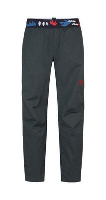 Pantaloni leggeri da bambino in cotone outdoor RAFIKI nero