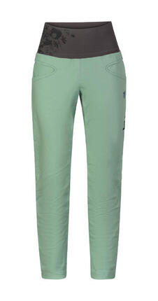 Atmungsaktive Damen-Kletterhose mit verstellbarem Bund RAFIKI grün