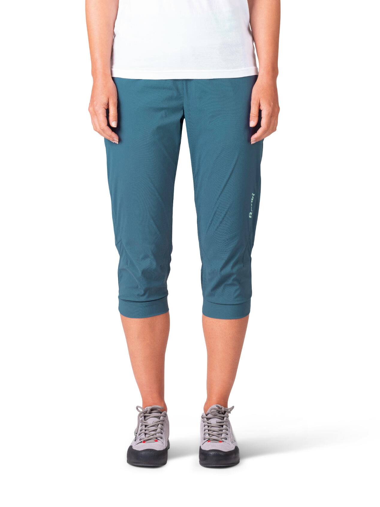 Pantalón capri superligero multideporte para mujer RAFIKI azul oscuro 5/7