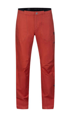Pantaloni da arrampicata da uomo in cotone RAFIKI con taglio tradizionale rosso