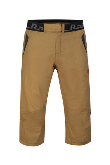 Pantalon d'escalade 3/4 pour homme avec fermeture velcro RAFIKI marron
