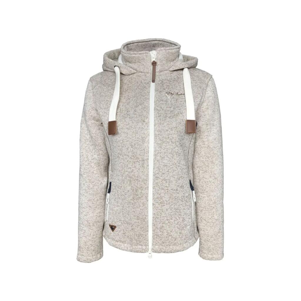 Poel Knitted Fleece Jacket for Women