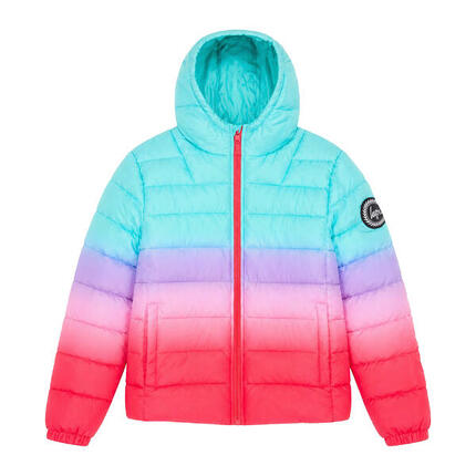 HYPE - Mädchen Steppjacke Pink Kapuze Warm Gepolstert Winterjacke