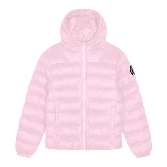 HYPE - Mädchen Steppjacke Pink Kapuze Warm Gepolstert Winterjacke