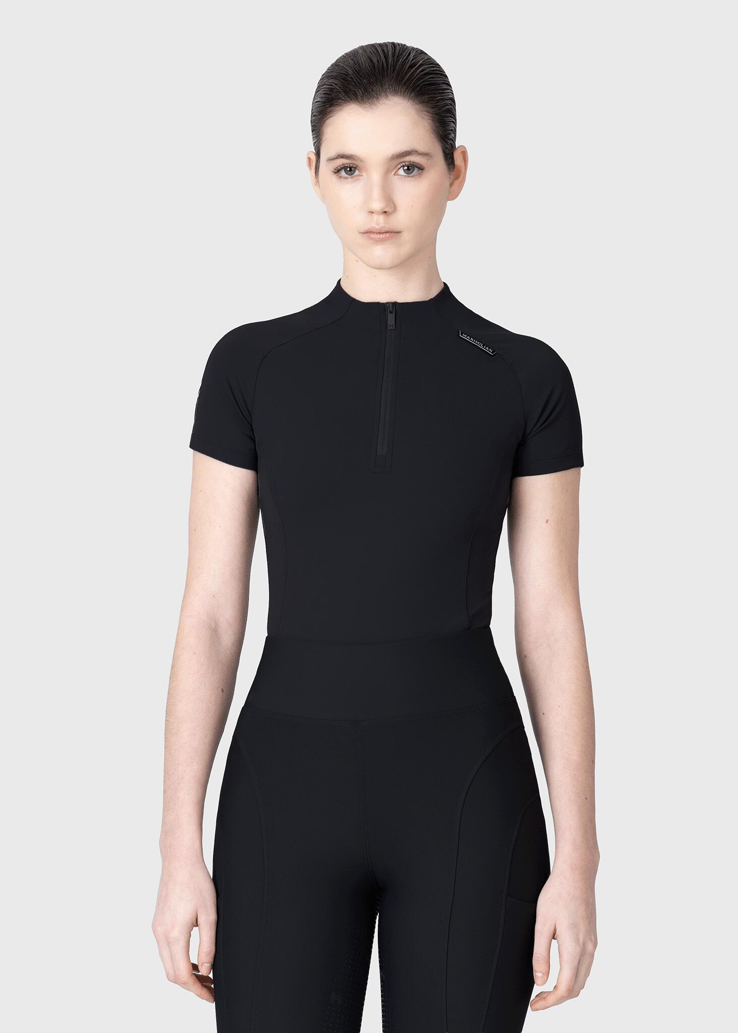 Camiseta Base Manga Corta Mujer Equitación Maximilian Origin Malva 2/7