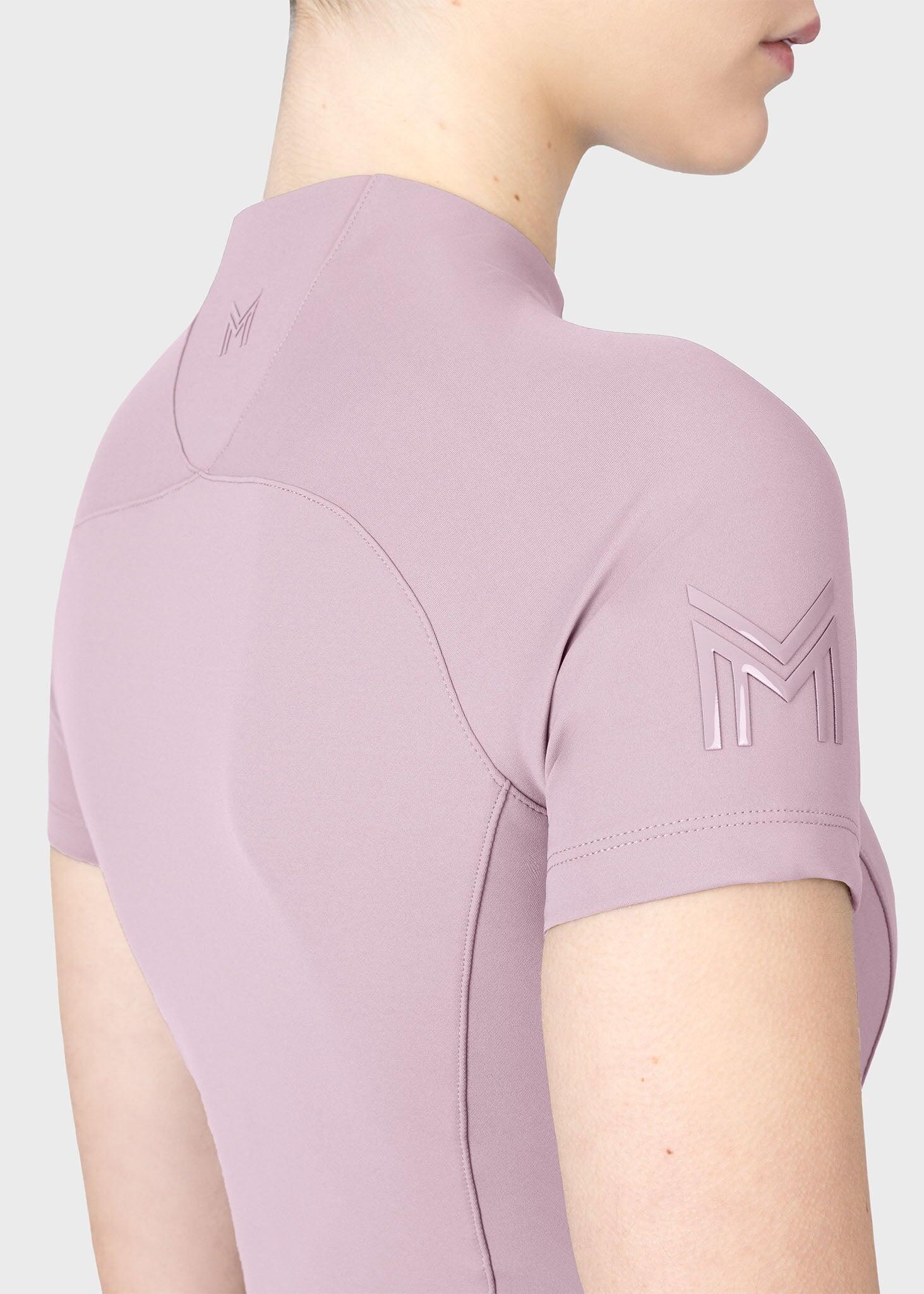 Camiseta Base Manga Corta Mujer Equitación Maximilian Origin Malva 5/7