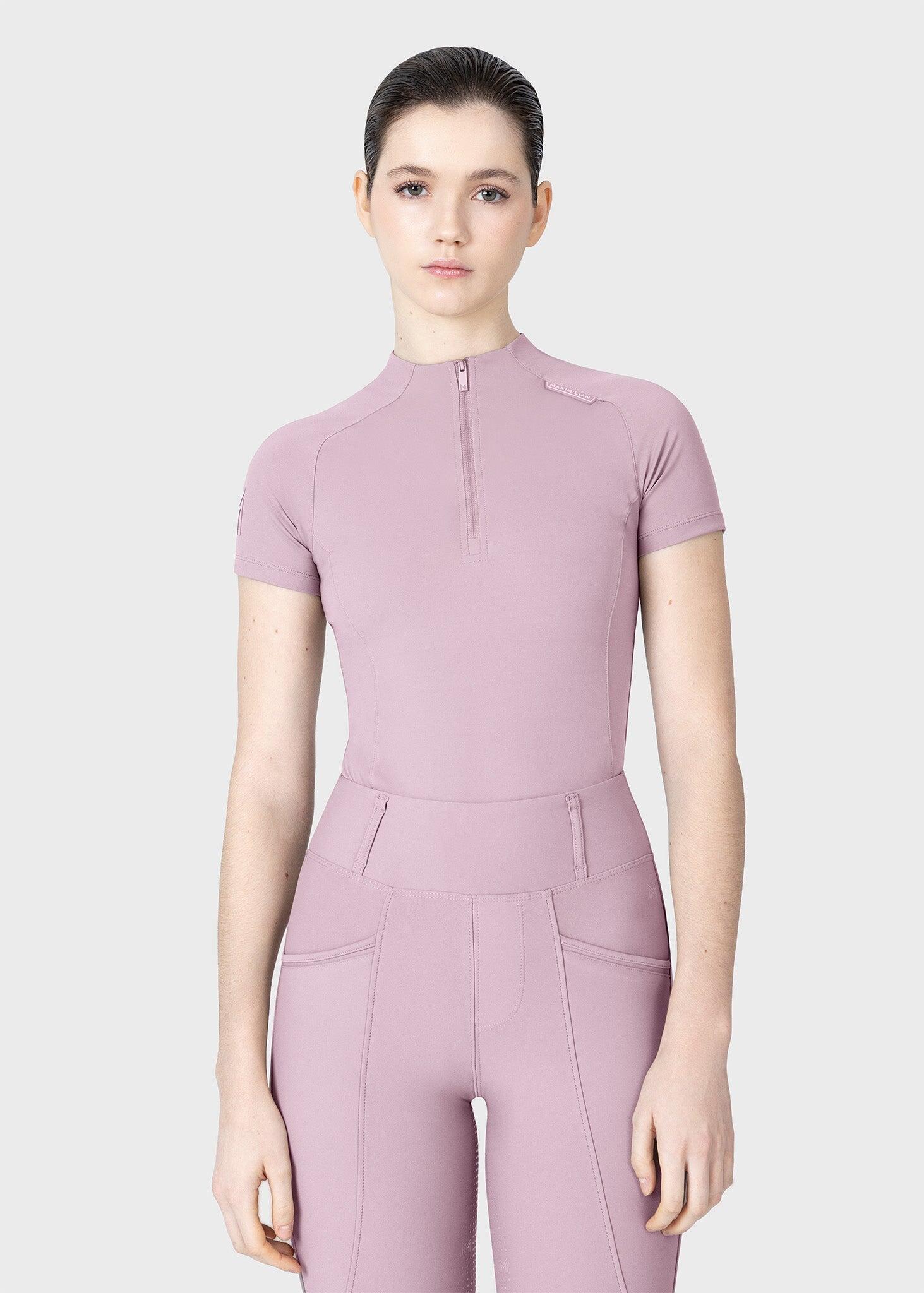 Camiseta Base Manga Corta Mujer Equitación Maximilian Origin Malva 6/7