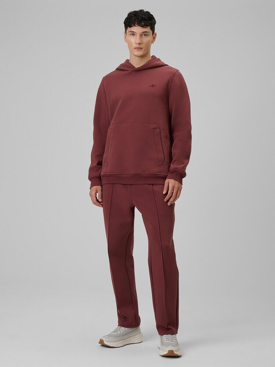 Bluza dresowa regular z kapturem męska 4F 4FRSS26TSWSM2793 3/7
