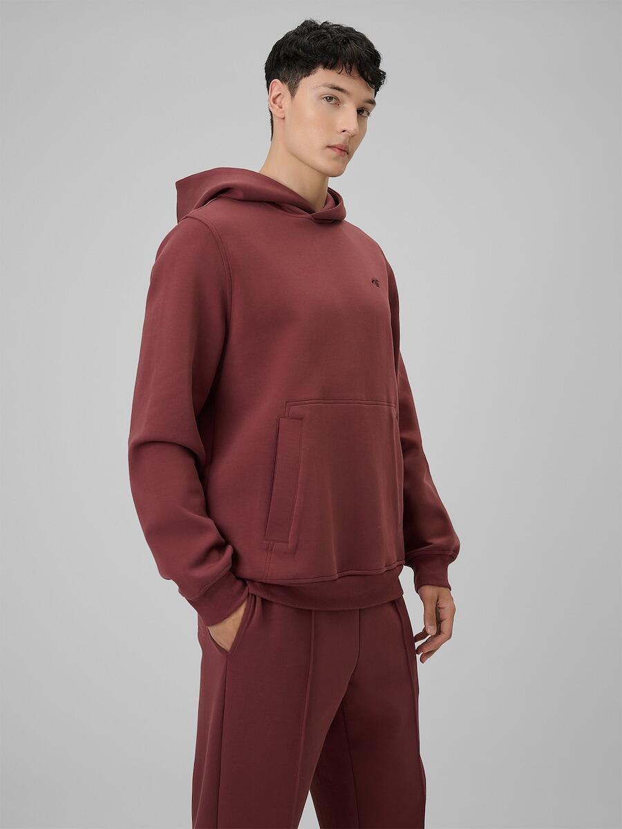 Bluza dresowa regular z kapturem męska 4F 4FRSS26TSWSM2793 4/7