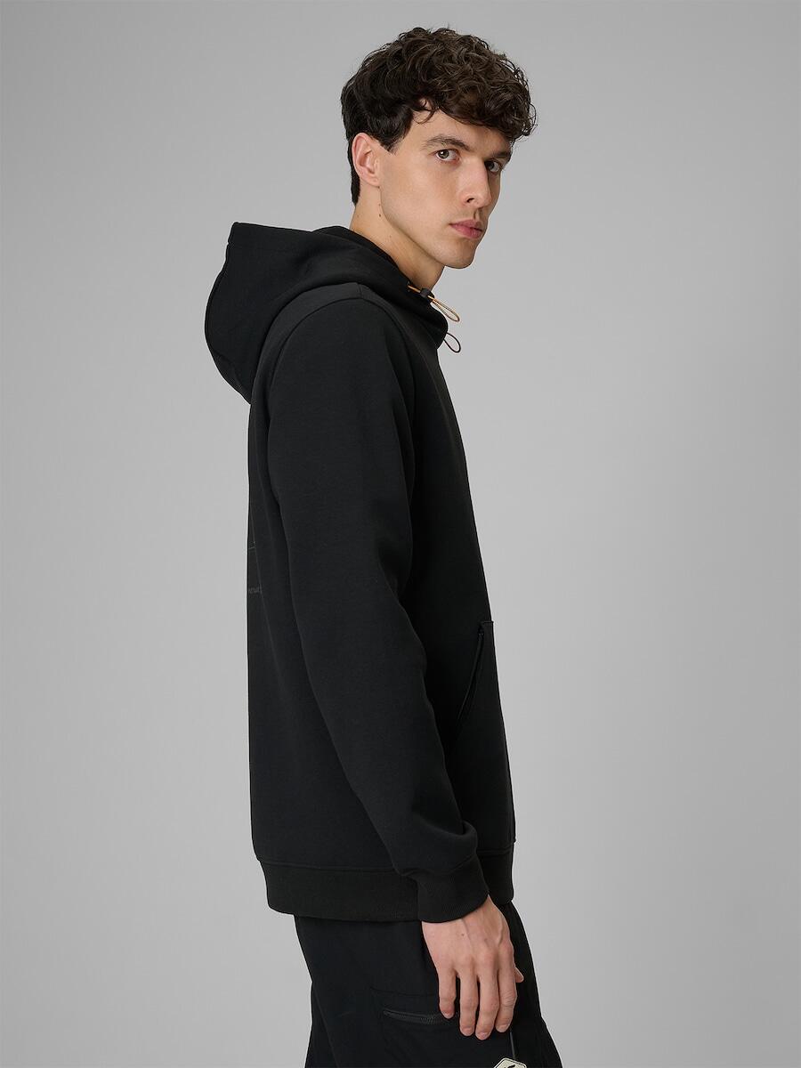 Bluza dresowa regular z kapturem męska 4F 4FRSS26TSWSM2894 4/7
