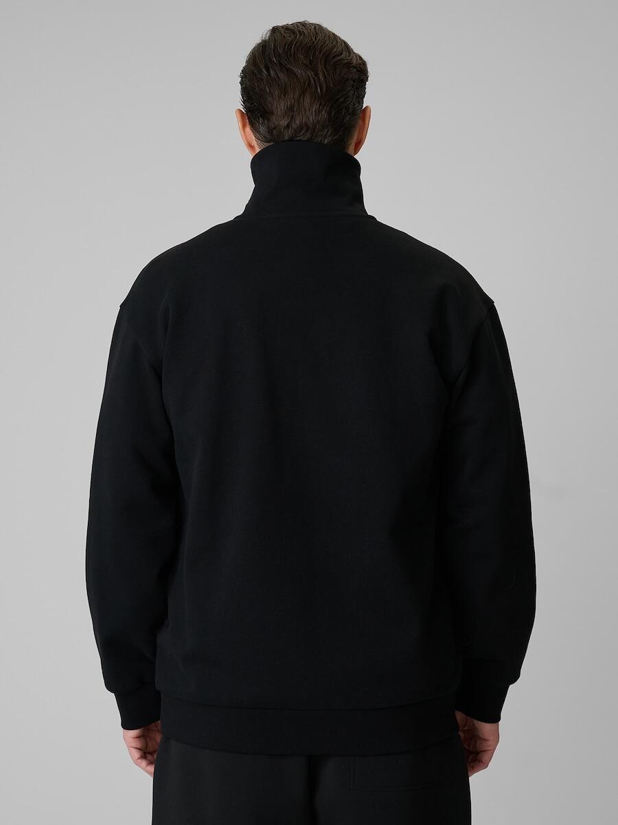 Bluza dresowa regular bez kaptura męska 4F 4FRSS26TSWSM2794