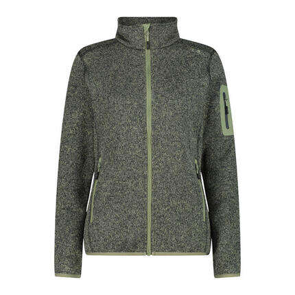CMP Damen Jacke Knitted Melange Fleece Jacket 3H14746