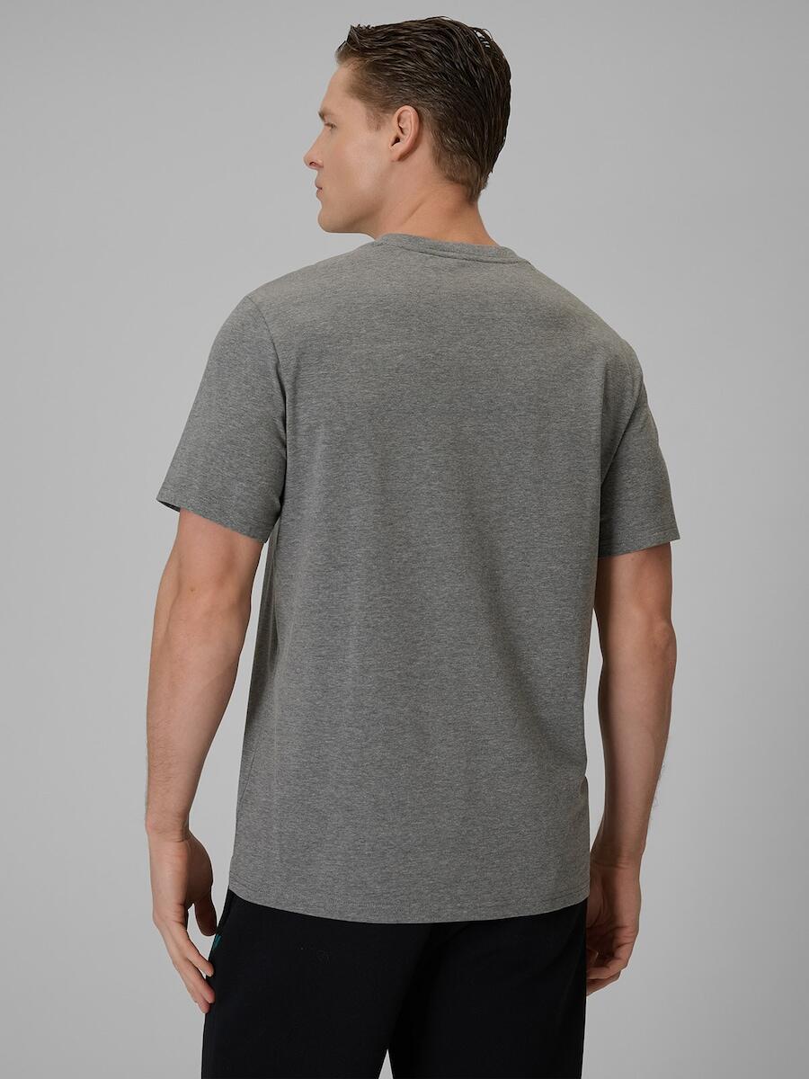 T-shirt regular gładki męski 4F 4FRSS26TTSHM3990