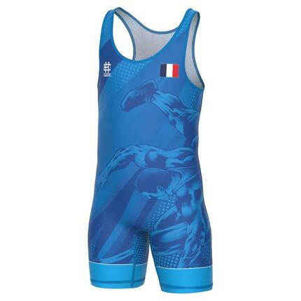 Maillot de lutte pour enfant EXTREME HOBBY ÉQUIPE DE FRANCE