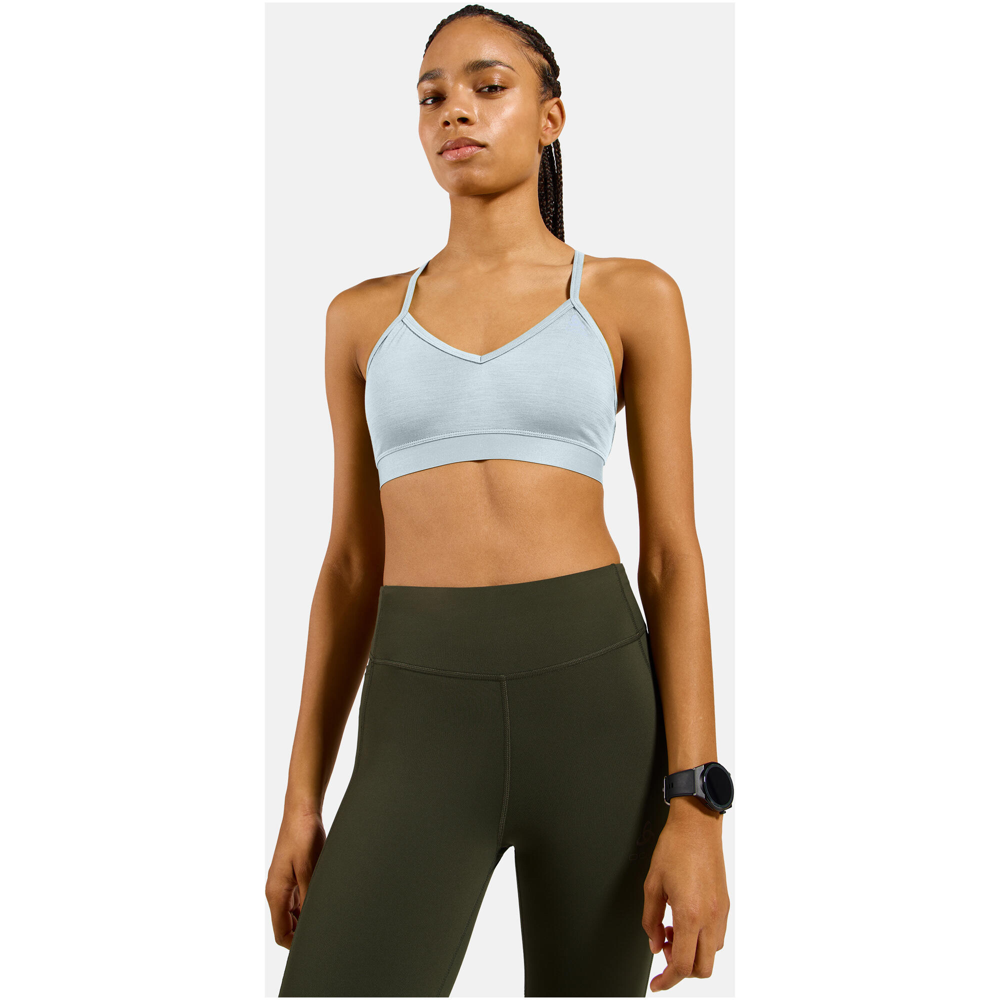 Biustonosz sportowy damski ODLO Sport bra MERINO SOFT 7/7
