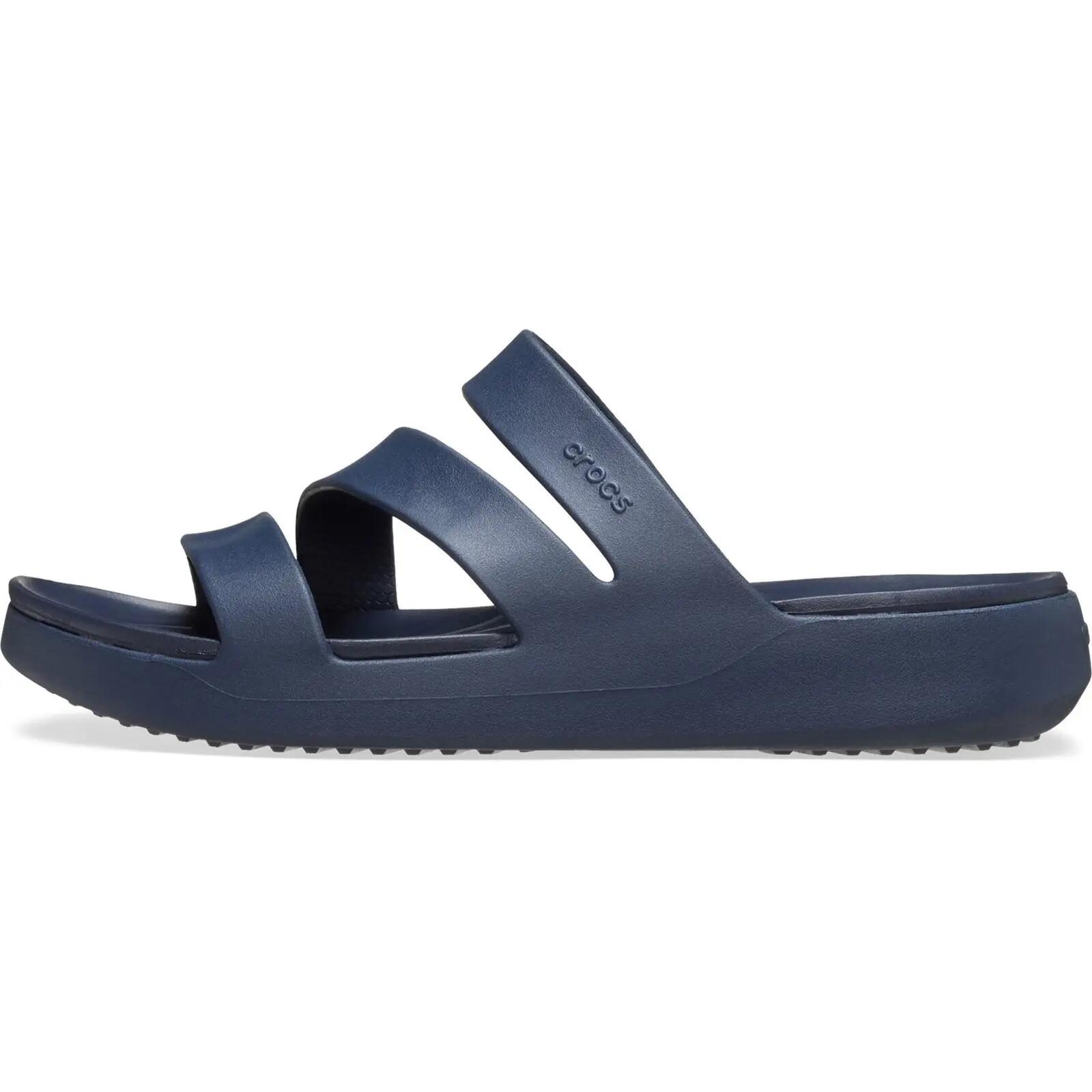 Crocs Getaway Strappy Thermoplastic Women's Navy Sandals 5/6