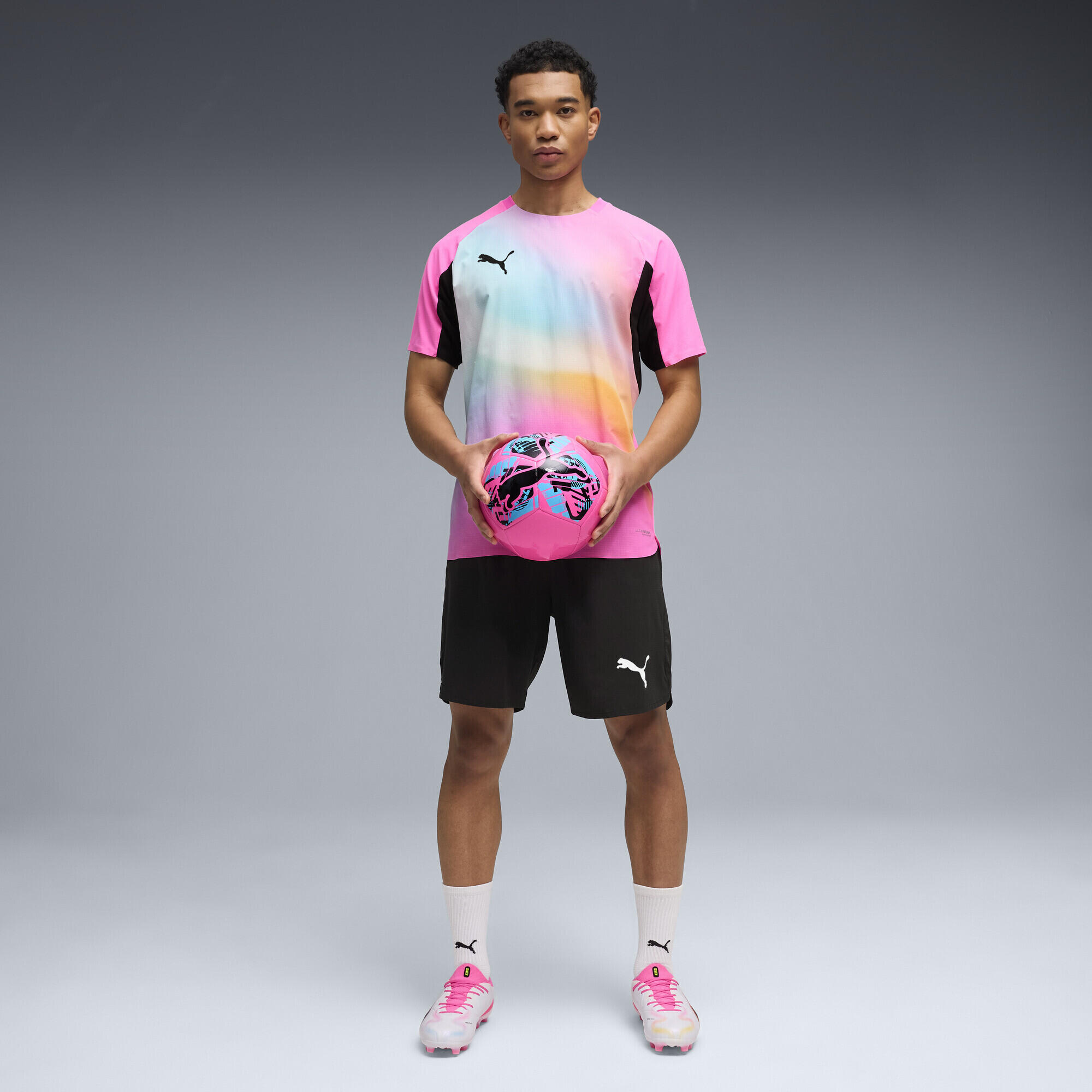 Shorts da calcio in tessuto Individual Lightspeed Ultimate da uomo PUMA 4/5