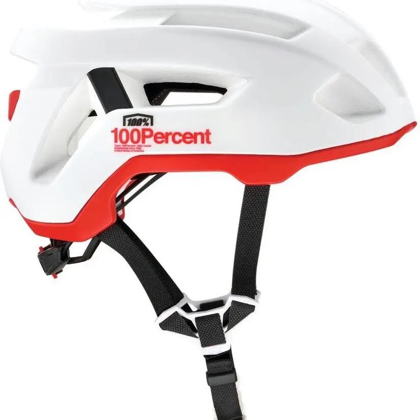 100% Altis Gravel Helmet White / Red
