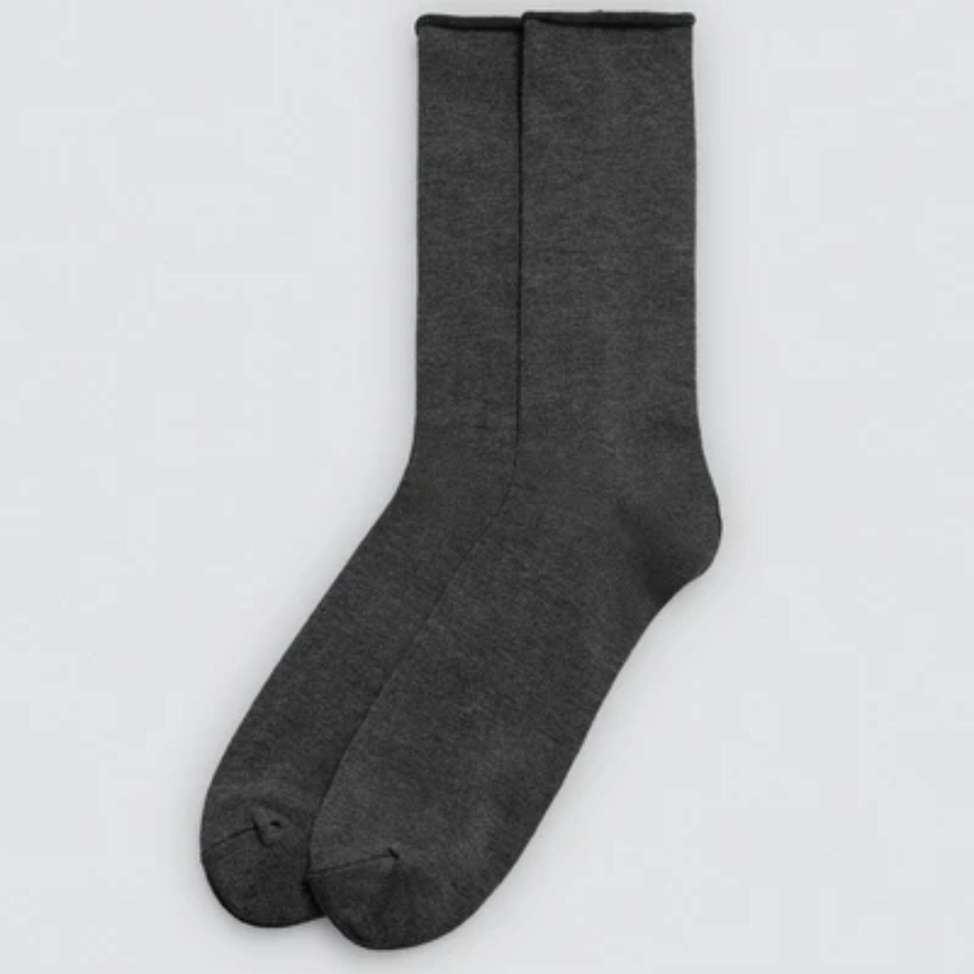 Pack 3 calcetines altos bambú sin puño colores neutros 6/6