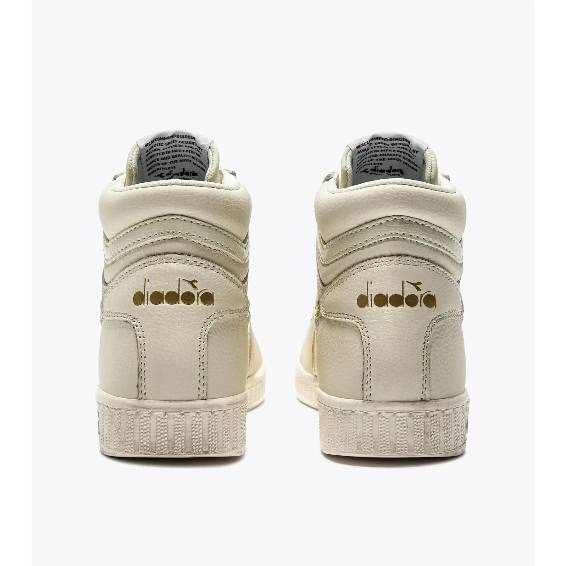Damestrainers Diadora Game L Waxed Metal High 3/5