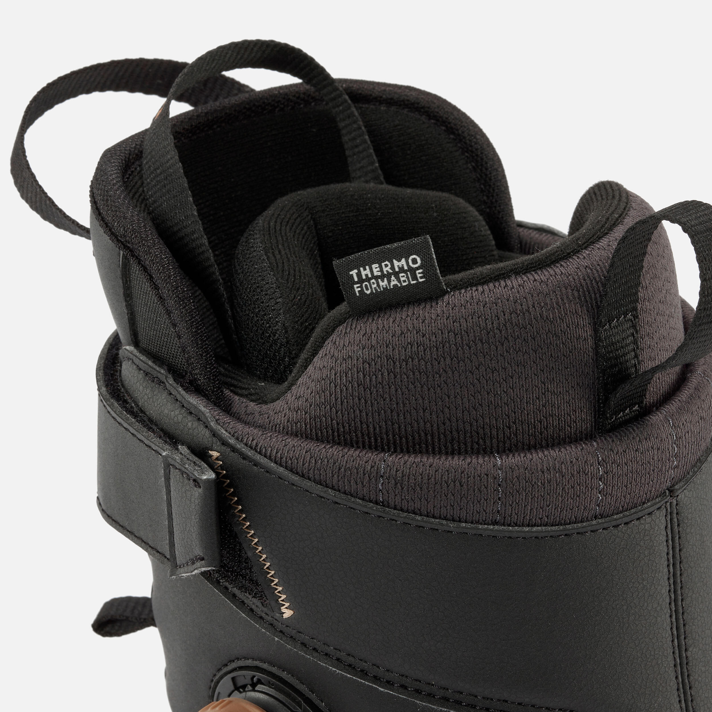 Boots de snowboard all mountain femme, SNB Allroad 500 noir 6/7